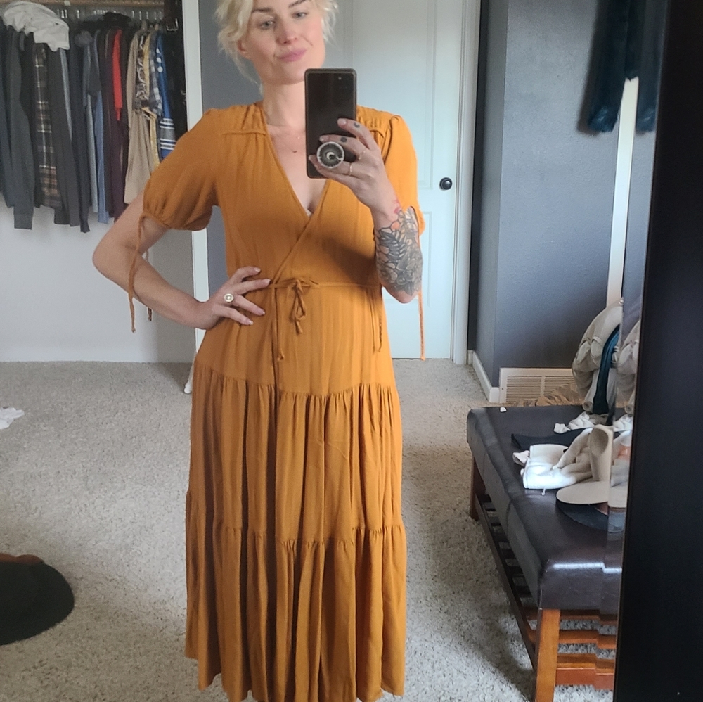 Christy Dawn wrap dress
